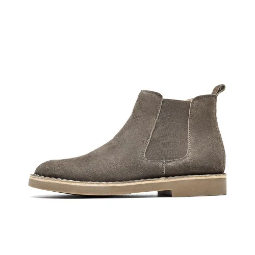 C°BANNER Chelsea Boots Men Green