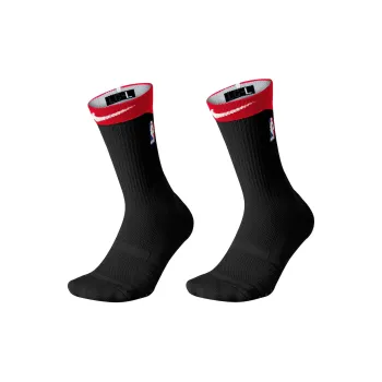 Nike Basketball Socks Men's 1 Pack Black Red