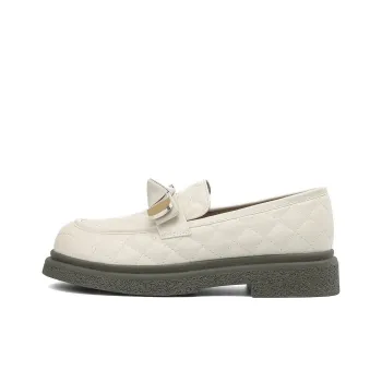JOSINY Loafers 4cm Women's Ecru/Black