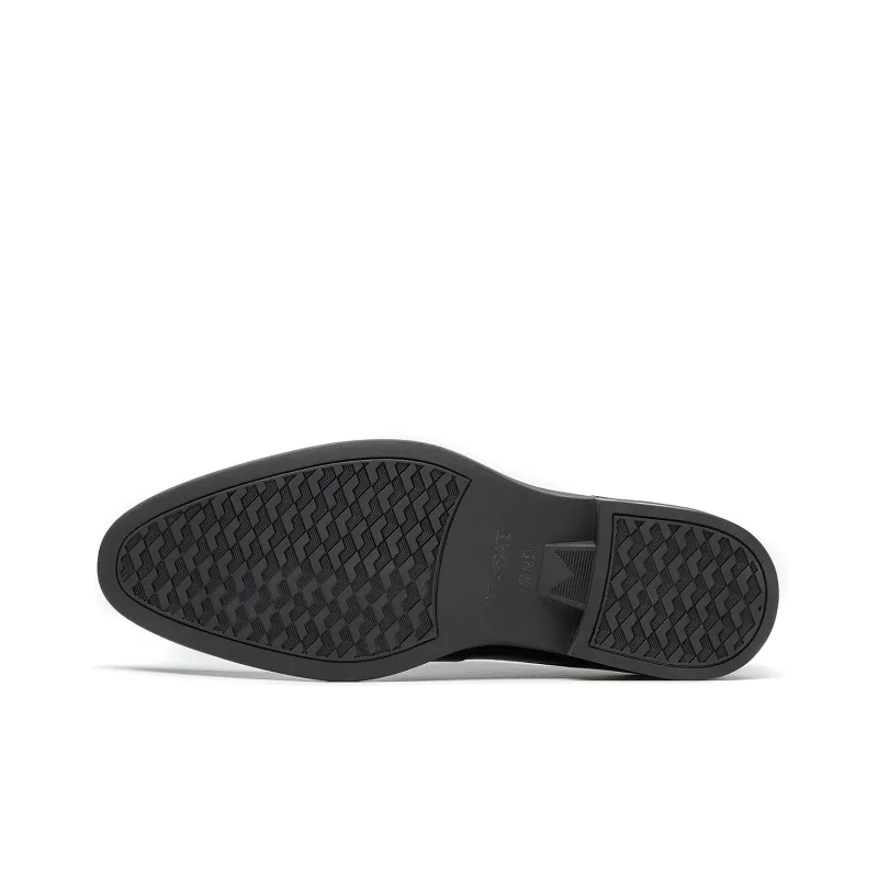 ST&SAT Dress Shoes Men Low Top Brown-4