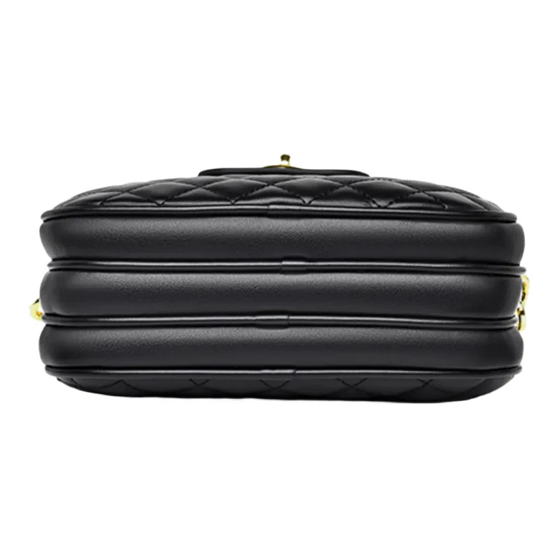 Versman PU Shoulder Bag Crossbody Bag Regular Women's Classic Black-4