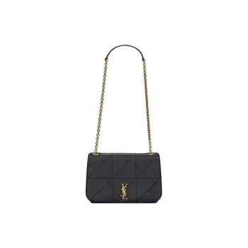 SAINT LAURENT Jamie Sheepskin Crossbody Bag, Shoulder Bag Women's Black