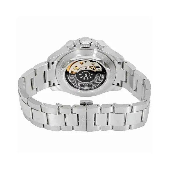 TISSOT Automatic Mechanical Movement Men's Watches Watch 45mm Black Dial T106.427.11.051.00-2