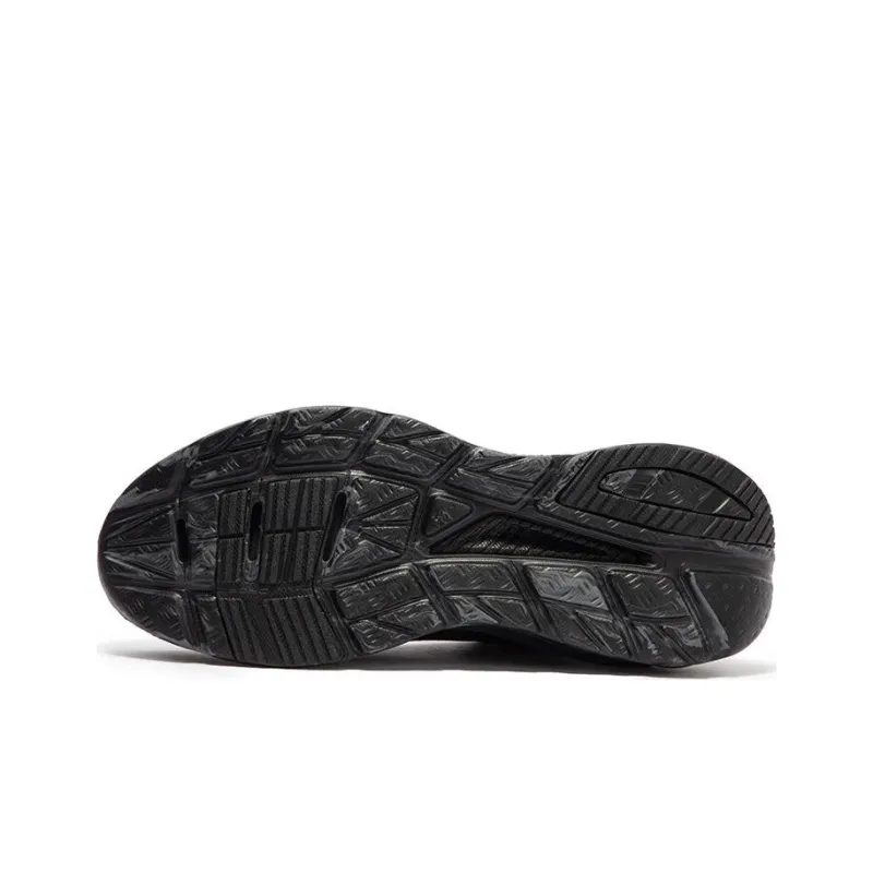 361° Cushioning Anti Slip And Wear Resistant Low Top Running Shoes Men's Black-3