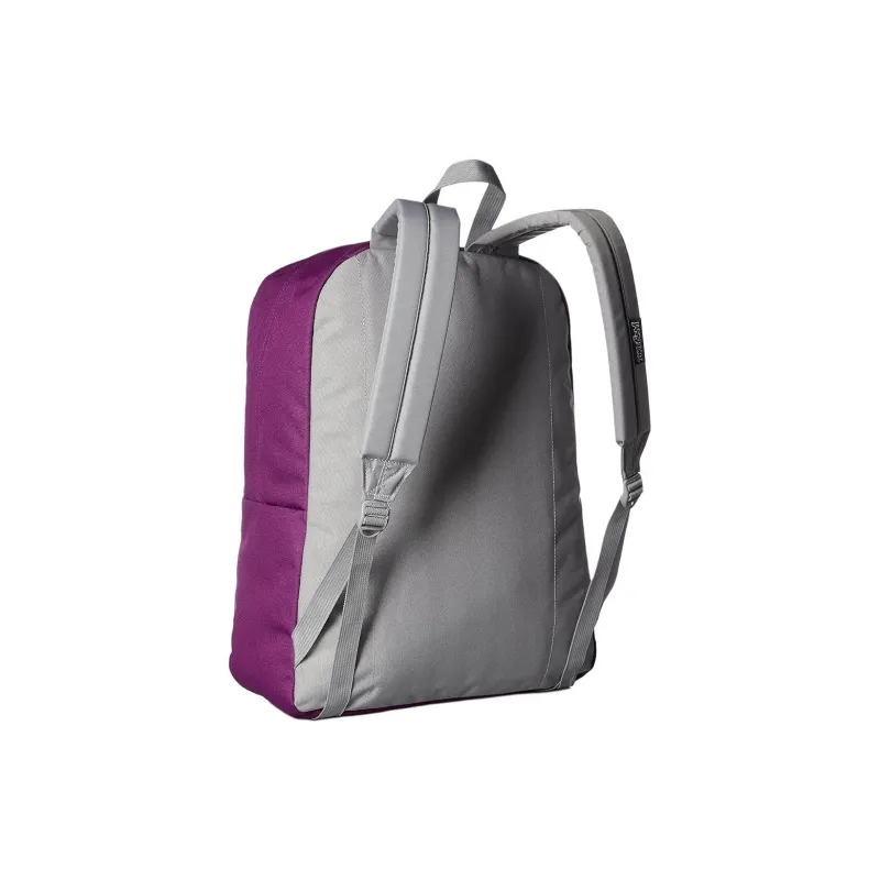 JanSport Polyester Backpack Medium Size Unisex Violet-4
