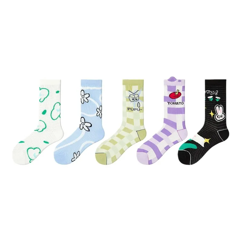 Youle Box Mid-Calf Socks Unisex-40