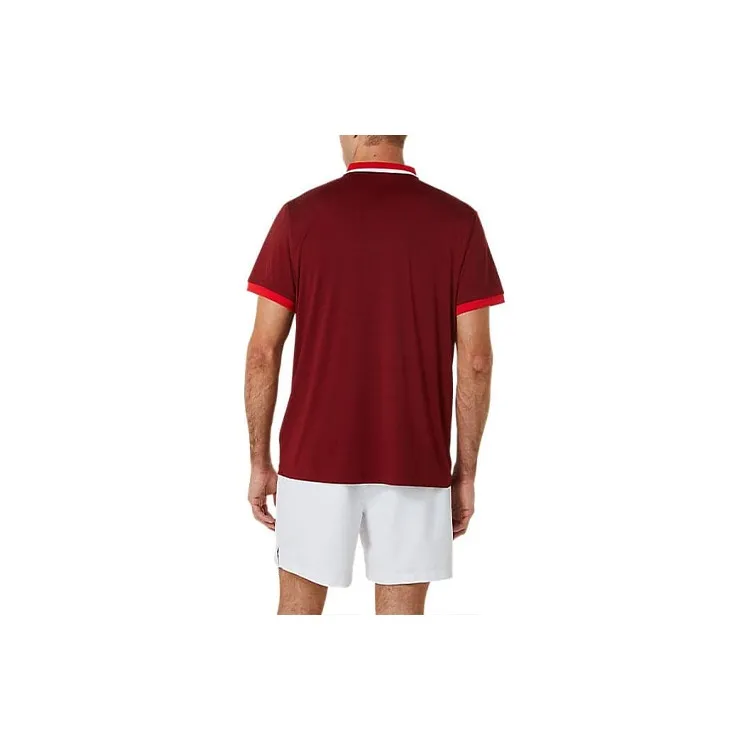 Asics COURT POLO SHIRT Polo Shirt Men's Red-1
