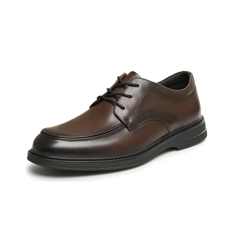 TATA Dress Shoes Men Low Top Solid Color-1