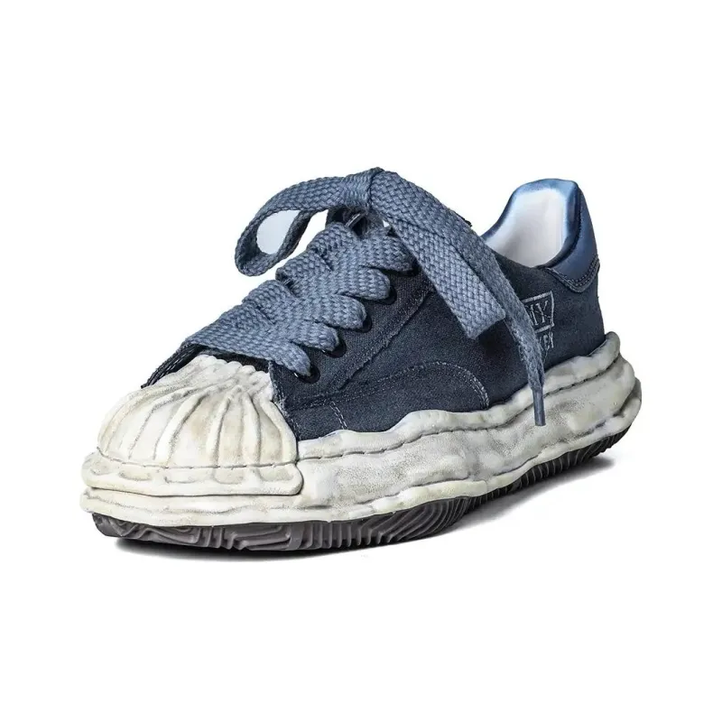 Maison MIHARA YASUHIRO Blakey Original Sole Canvas Sneakers-8