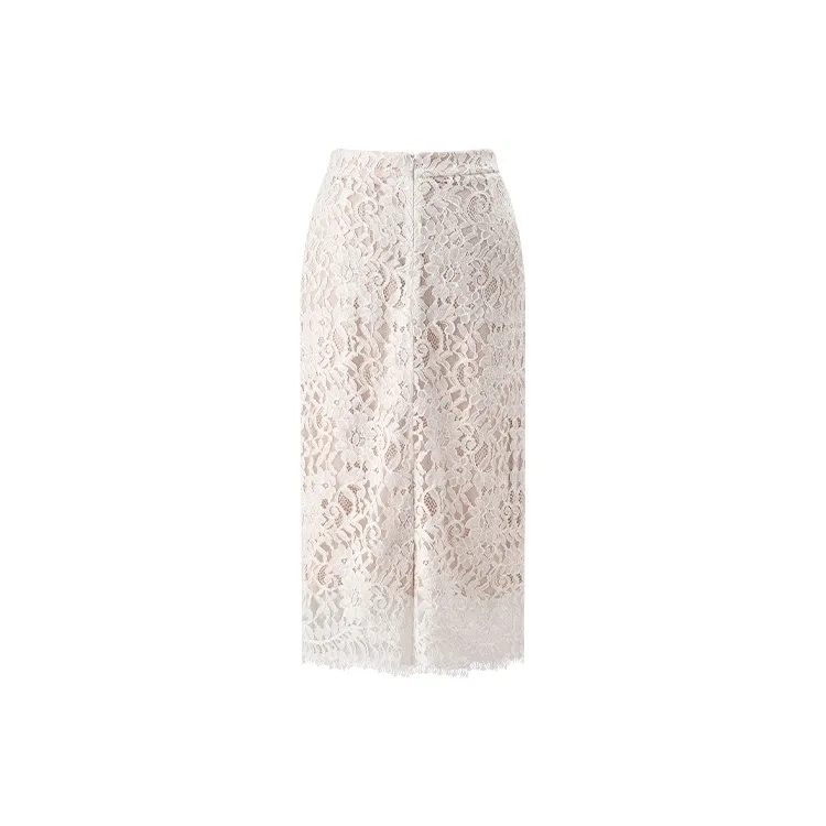 TAMMY TANGS Casual Long Skirt Women's White-1