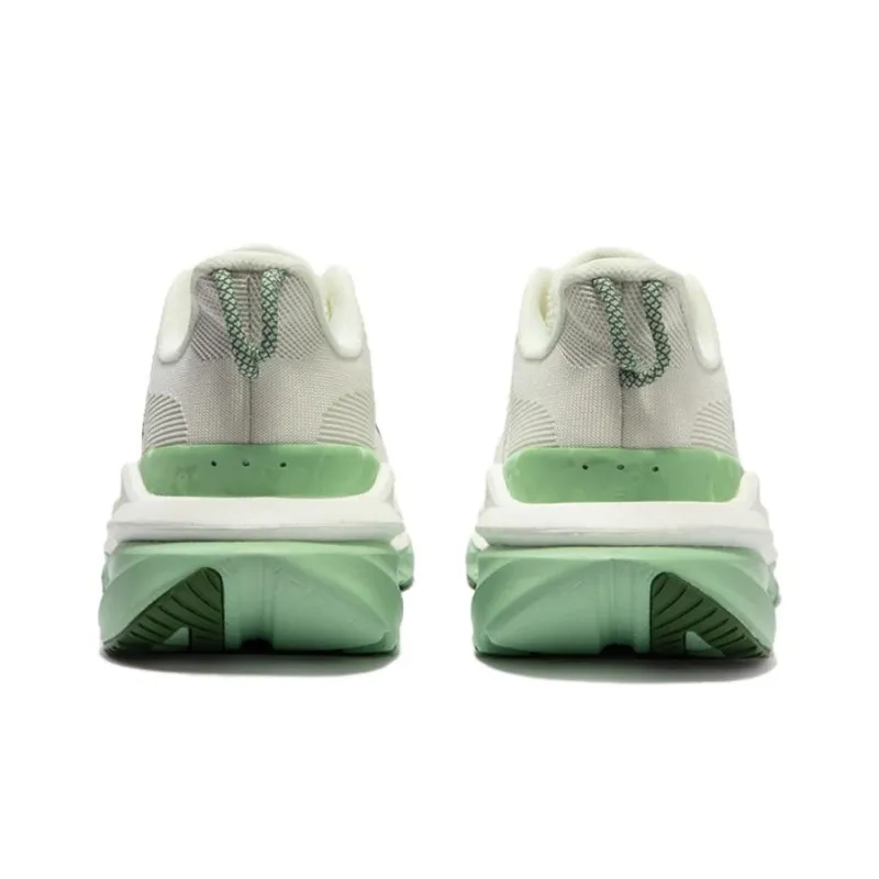 361° Red Flame 3 Anti Slip Wear Resistant Low Top Running Shoes Men's White Green-2
