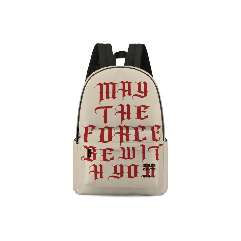 ONRF Polyester Backpack Unisex Ecru-0