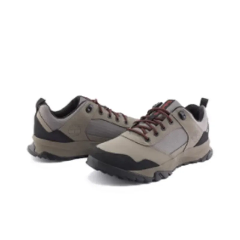 Timberland Lincoln Peak Lite Fabric And Leather Low Hiking Sneakers 'Grey'-3
