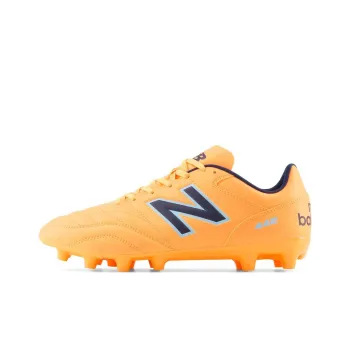 New Balance 442 V2 HG Rubber Short Studs Cushioning Slip Resistant Soccer Shoes Men's Yellow