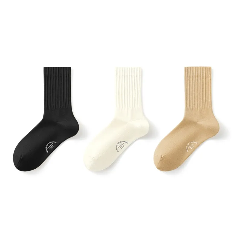 SecretWorld Mid Calf Socks Women's Combo Set-7