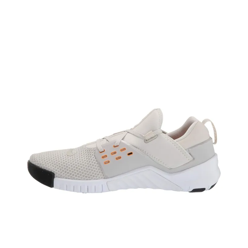 Nike Free Metcon 2 Cushioning, Wear Resistant Low Top Training Shoes Men's White-0