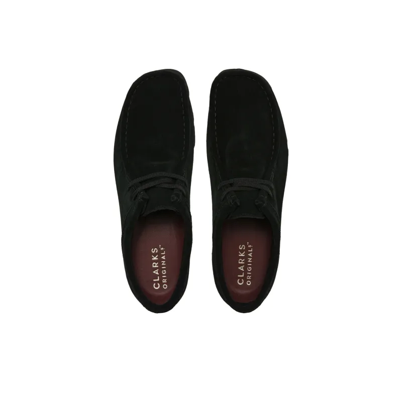 Clarks Originals Wallabee Gore Tex Ankle Shoes 'Black Suede'-2