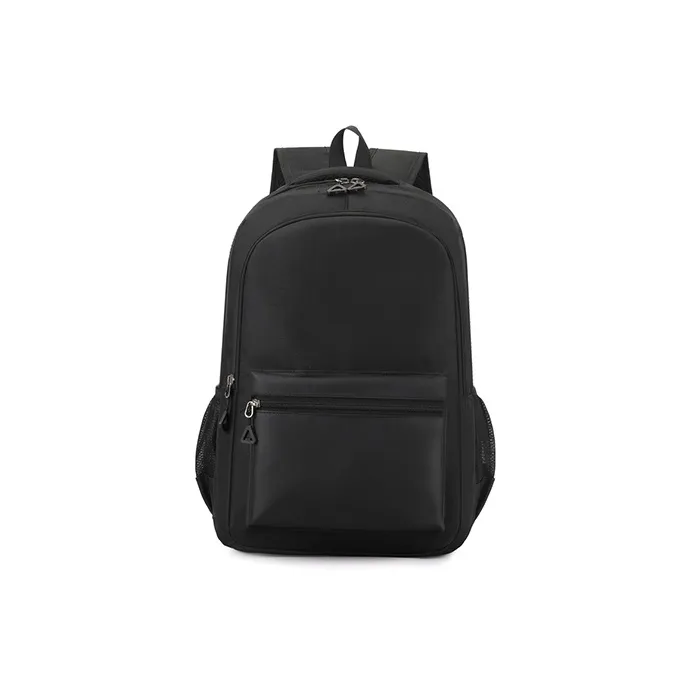 GKY Oxford Backpack Medium Size Men's Black & Gray & Blue-0