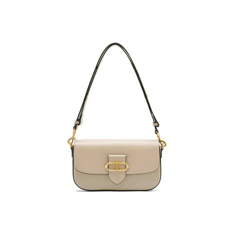 Tata PU Shoulder Bag Regular Women's Apricot/Beige-0