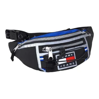 Tommy Hilfiger Nylon Fanny Pack Regular Unisex Black & Blue
