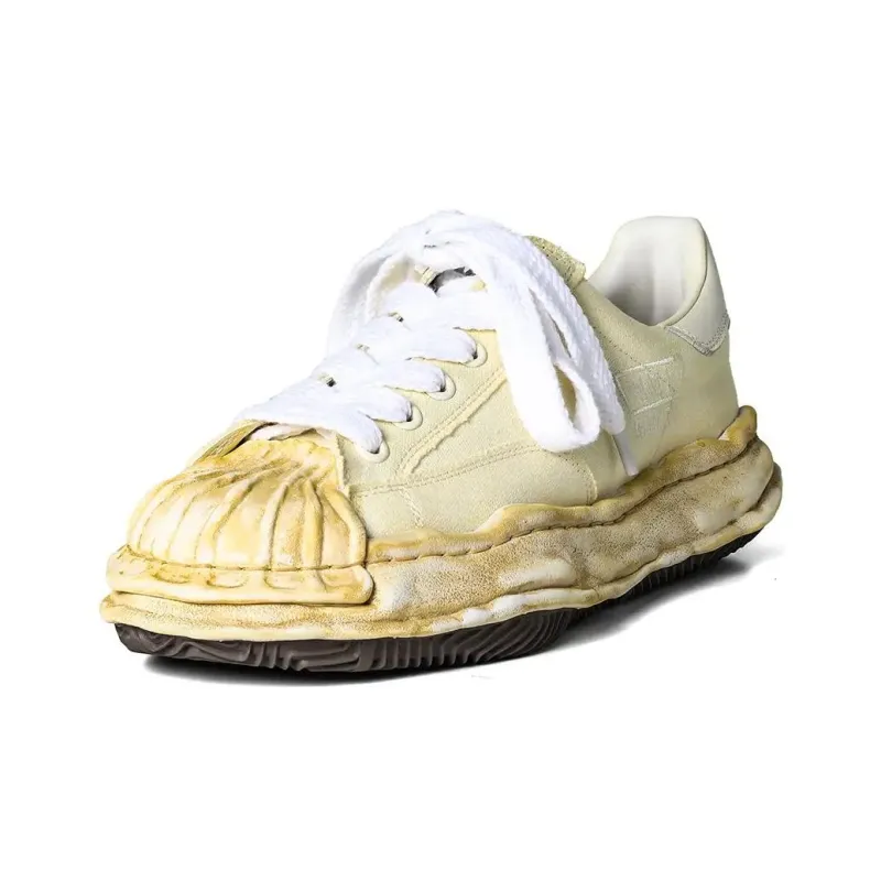 Maison MIHARA YASUHIRO Blakey Original Sole Canvas Sneakers-16
