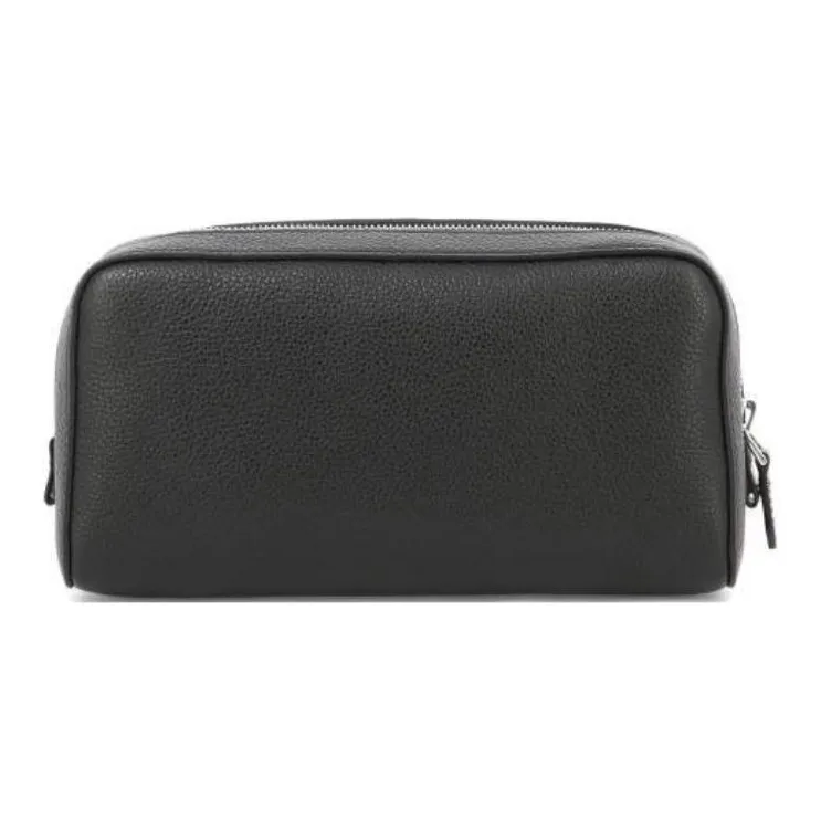 TOM FORD Leather Clutch Men's Black-2