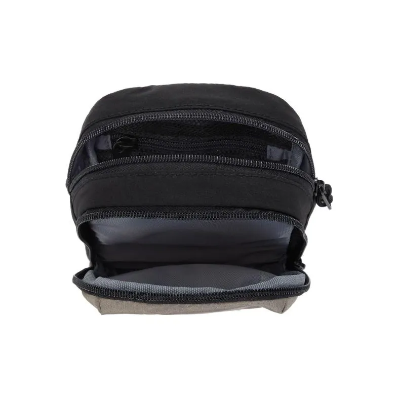 New Balance Canvas Shoulder Bag Canvas Bag Cell Phone Pouch Crossbody Bag Regular Unisex Gray-4