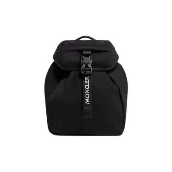 Moncler Nylon Backpack Women's Black