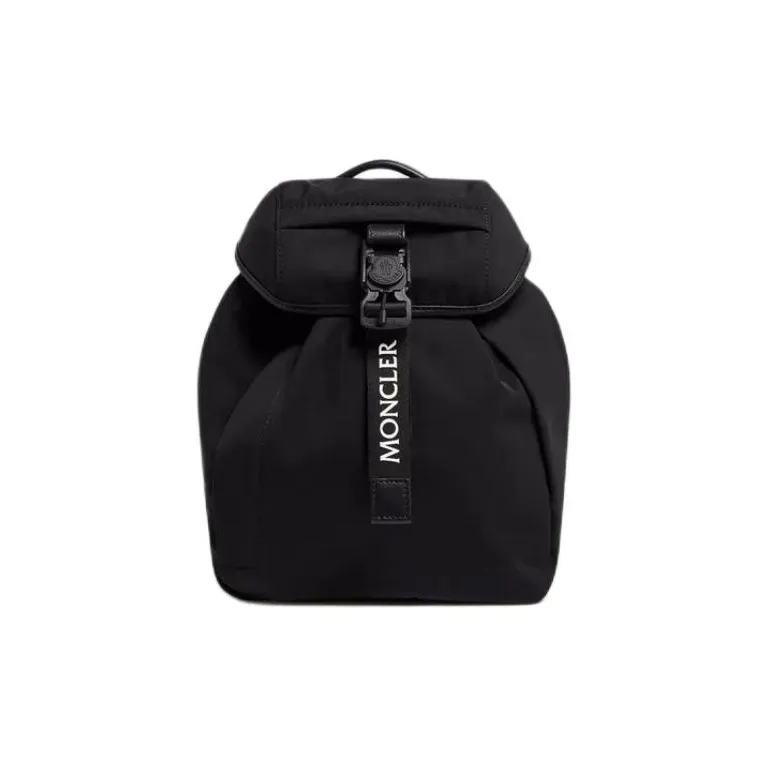 Moncler Nylon Backpack Women's Black-0