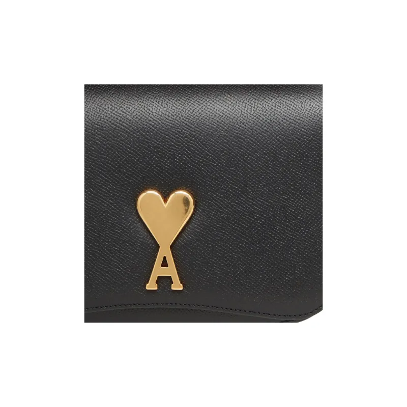 AMIPARIS Paris Ami De Coeur Logo Plaque Shoulder Bag-2