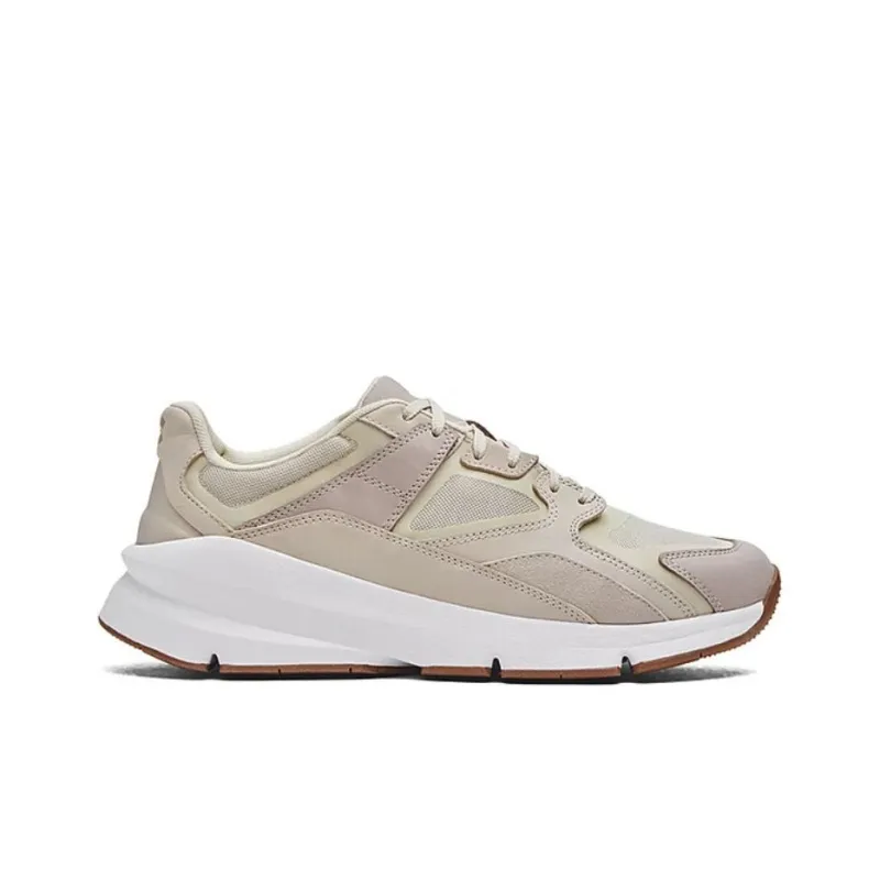 Under Armour Cushioning Breathable Low Top Casual Shoes Unisex Ecru-1