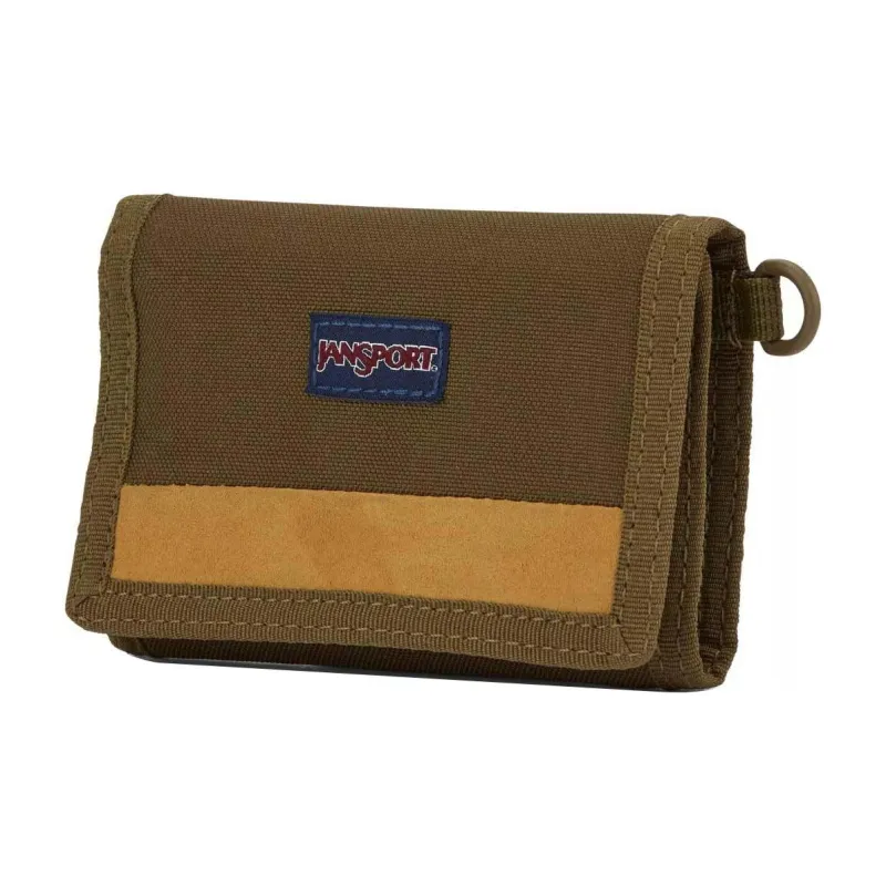 JanSport Recycled Polyester Wallet Men's Army Green-1