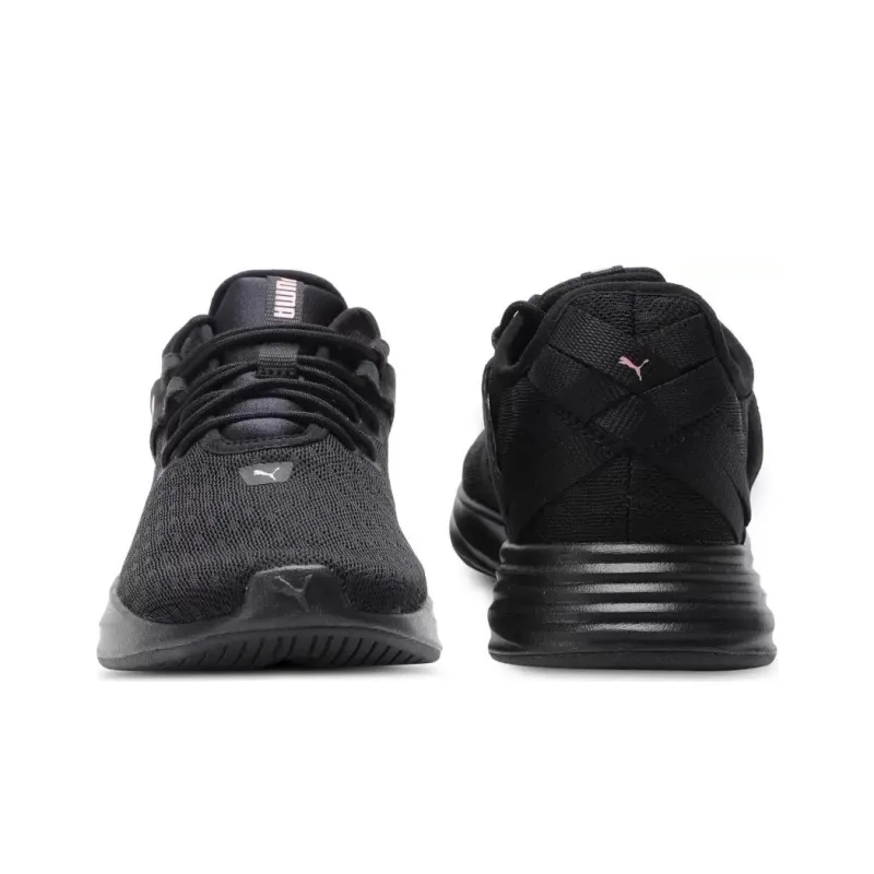 PUMA Radiate Anti Slip Wear Resistant Low Top Casual Shoes Women's Black-2