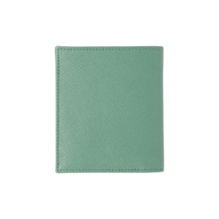PRADA Saffiano Leather Wallet Men's Sage Green-1