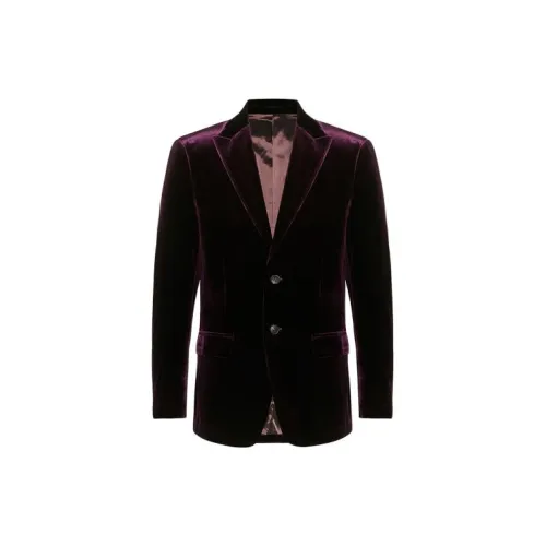 Roberta Di Camerino Business Suits Men Dark Purple