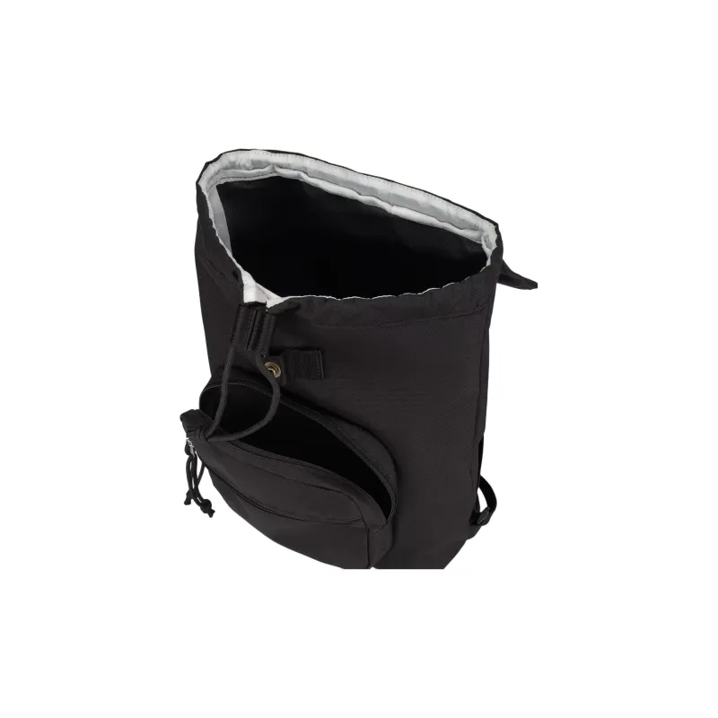 JanSport Recycled Polyester Backpack Mini Unisex Black-4