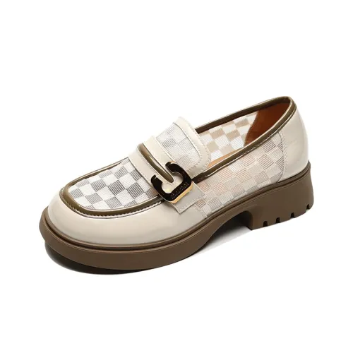 【dme】 Loafers 3.5cm Women's Ecru