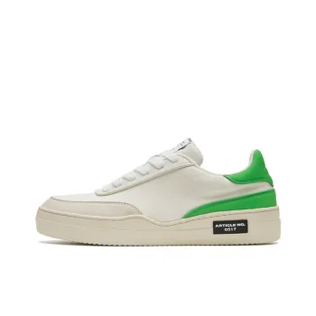 ARTICLE NO. Abrasion Resistant Low Top Skateboard Shoes Unisex White