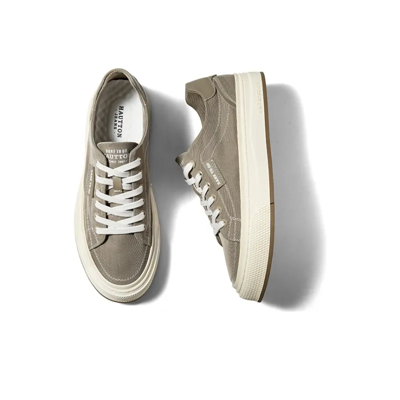 Hautton Jeans Low Top Canvas Shoes Men's-3