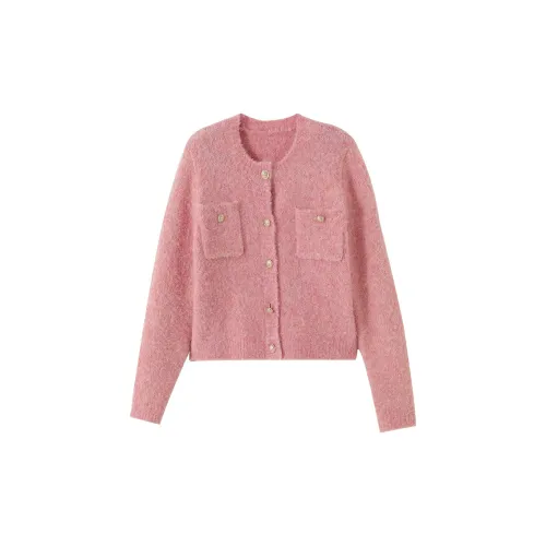 XIANGYING Sweaters Women's Pink