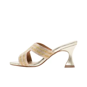 NICOLI Amos 50mm Crystal-embellished Mules