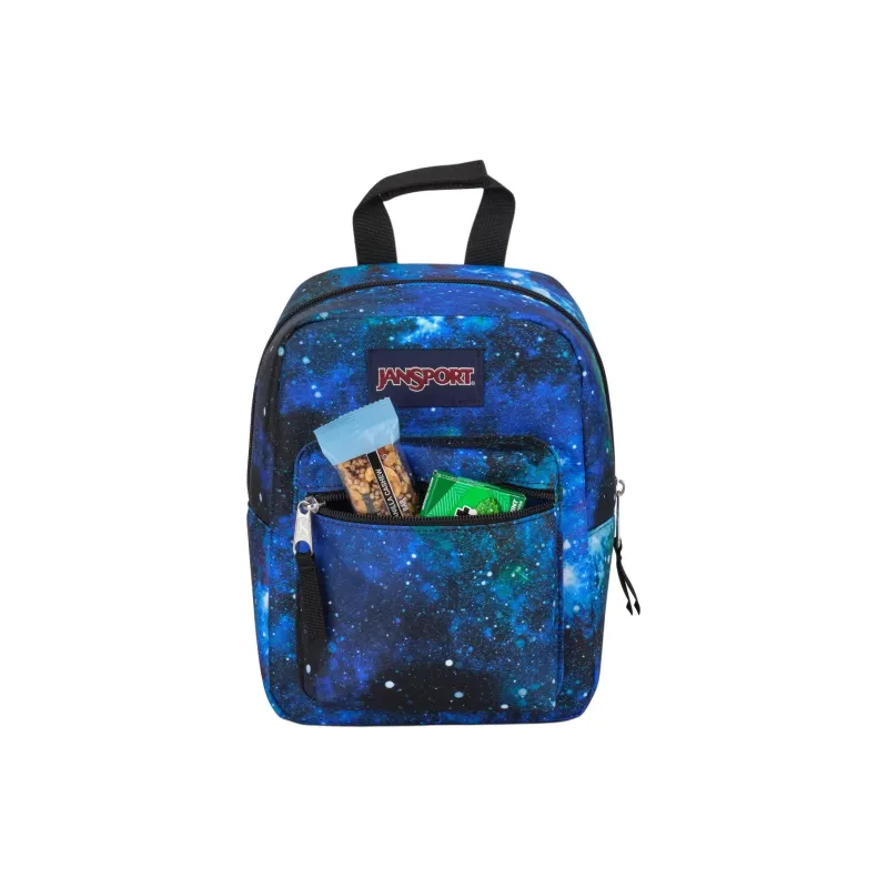JanSport Recycled Polyester Lunch Bag Handbag Unisex Blue-3
