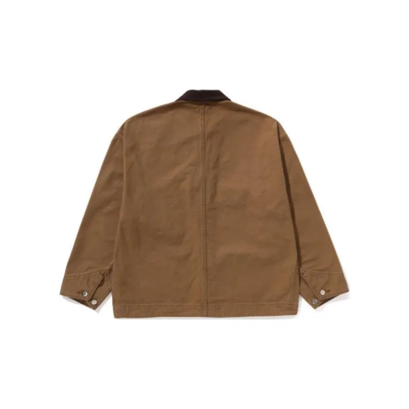 A BATHING APE Jackets Coats Men's Brown-1