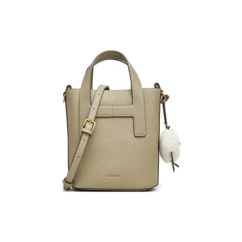 Tata Artificial Leather Bucket Bag, Crossbody Handbag, Shoulder Bag Medium Size Women's