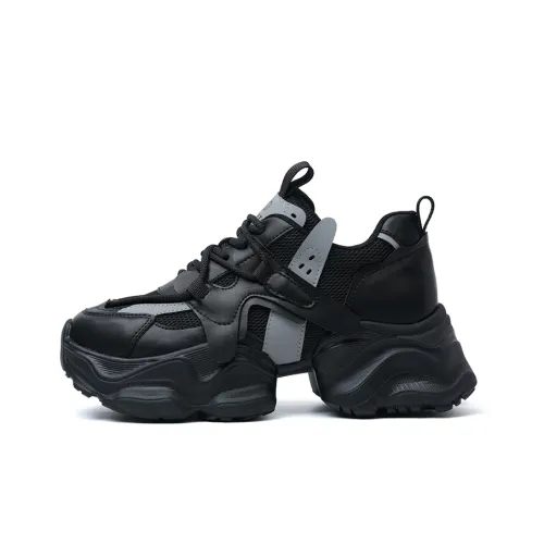 LAORENTOU Low-Top Chunky Sneakers Women's