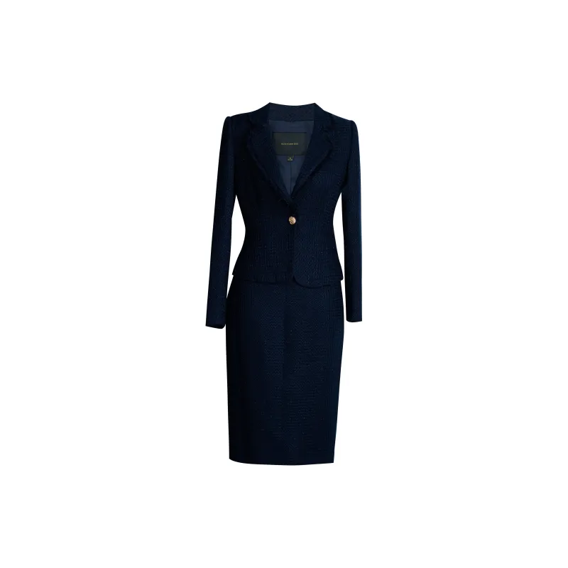 ROEYSHOUSE Skirt Set Women's Dark Blue-1