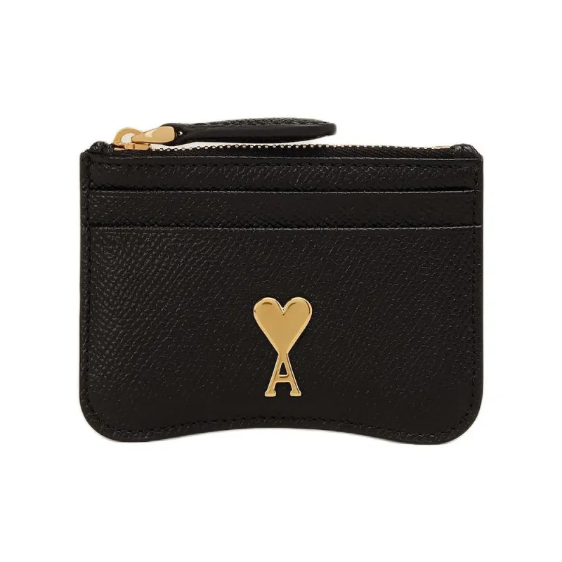 AMIPARIS Paris Ami De Coeur Zip Up Cardholder-0