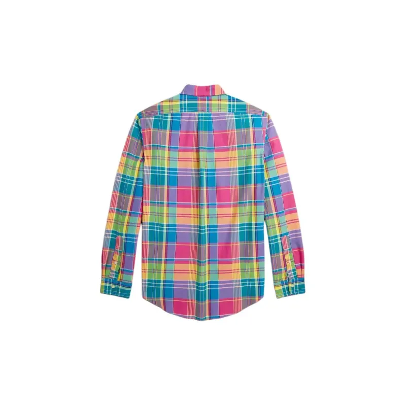 Polo Ralph Lauren Classic Fit Plaid Oxford Shirt Men's Multicolor-1