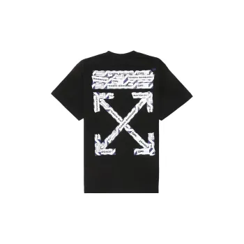OFF WHITE Oversized Fit Airport Tape T Shirt