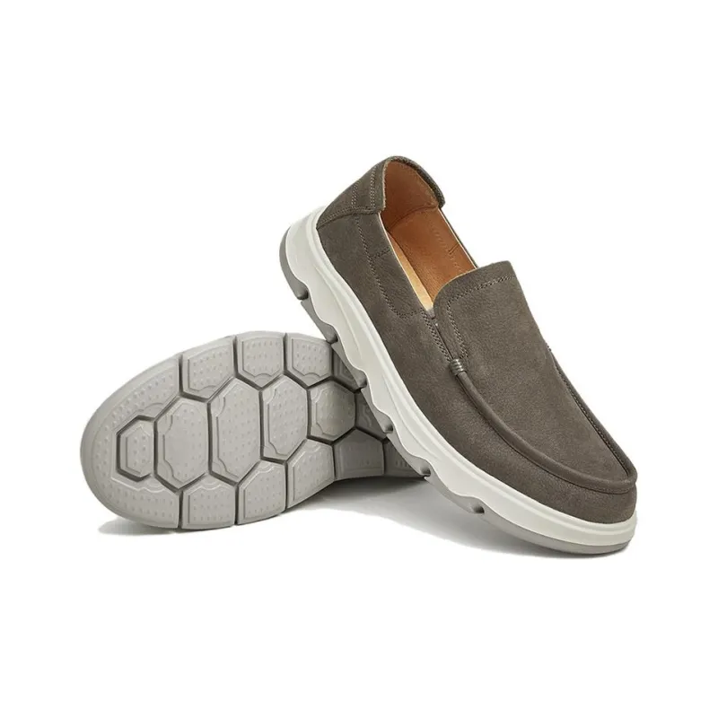 TATA Dress Shoes Men Low Top Solid Color-6